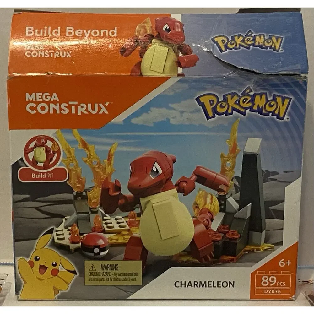 MEGA Construx Pokemon Charmeleon 89 Pcs Blocks DYR76 - BRAND NEW FREE SHIPPING